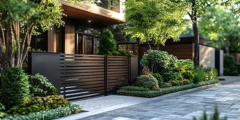 Aluminiumzaun aus Polen