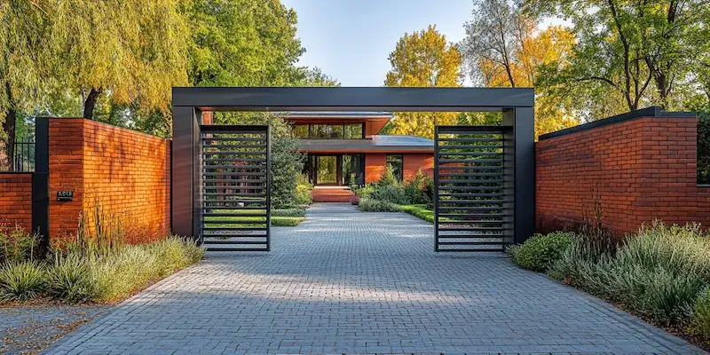 Modernzäune aus Polen