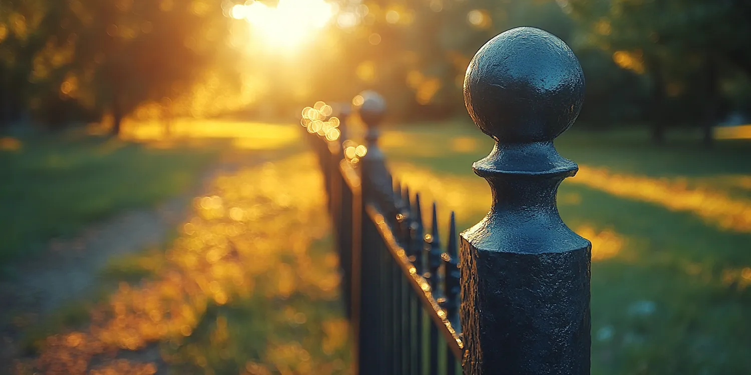 Sichtschutzzaun aus Polen