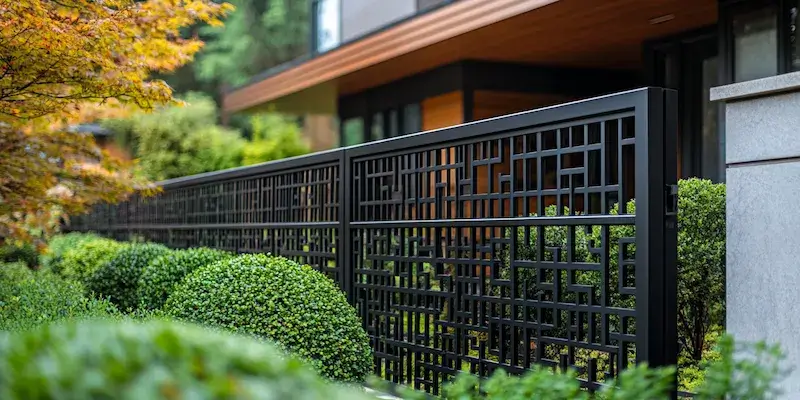 Sichtschutzzaun Polen mit Montage