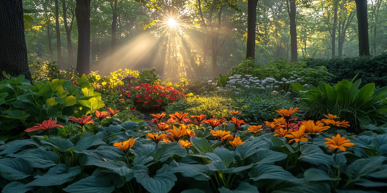 Ogród leśny jakie rośliny?