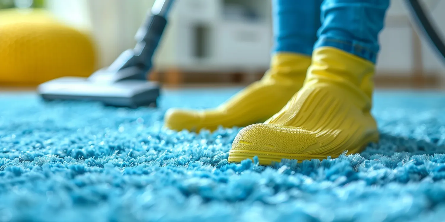 Usługa chemicznego prania wykładzin biurowych